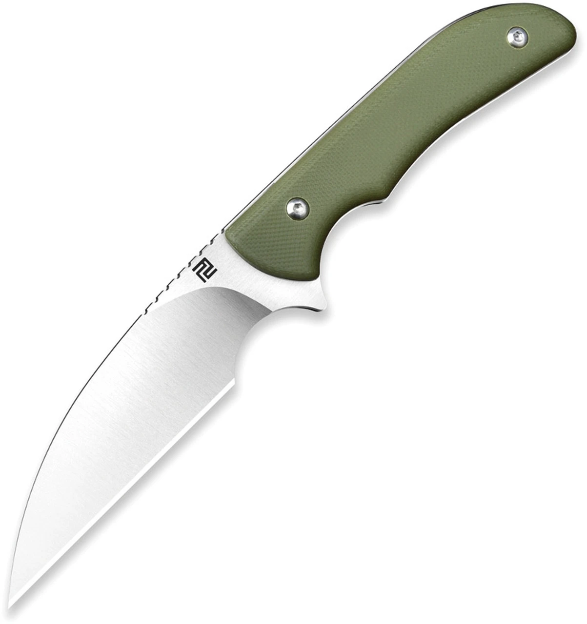 Artisan Cutlery Sea Snake Fixed Blade Knife 1842B-GN, 3.15" AR-RPM9 Satin Wharncliffe Blade, Green G-10 Handle 1 Artisan Cutlery Sea Snake Fixed Blade Knife 1842B-GN, 3.15" AR-RPM9 Satin Wharncliffe Blade, Green G-10 Handle