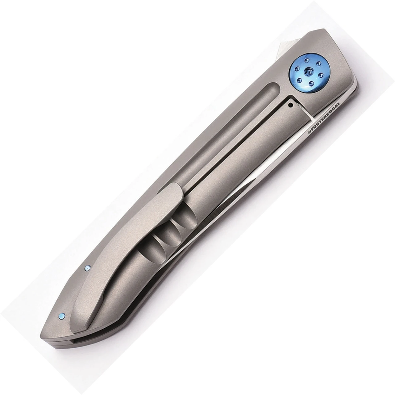 Alliance Designs ALA1H Anchovy Framelock with Holes, 3.5" RWL34 Plain Blade, Titanium Handle Alliance Designs ALA1H Anchovy Framelock With Holes, 3.5" RWL34 Plain Blade, Titanium Handle -Boker Shop Anchovy Framelock with Holes 2 14291.1576691255