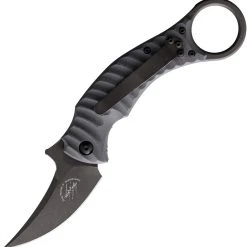 Bastinelli Creations Bastinelli Mako Folder - Gray G-10 (2.65" N690Co Black SW) BAS18GP