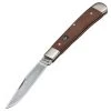 Boker Trapper Plumwood 112585, 3.35" C75 Carbon Steel, Plumwood Handle