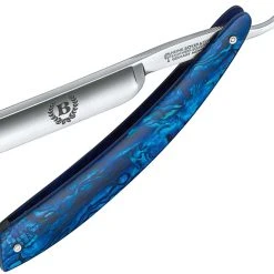 Boker Paua Folding Razor - Blue Paua (3" Carbon Steel) 140554