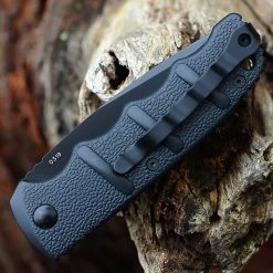 Boker Plus Kalashnikov 74 Automatic - Blk Alum. (3.25" D2 Blk Tanto) 01KALS101N -Boker Shop BOKAKALS101N.2 87756.1646856526