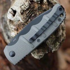 Boker Plus Kalashnikov 74 Automatic - Gray Alum. (3.25" D2 Blk) 01KALS94N -Boker Shop BOKAKALS94N.2 77841.1646845139