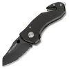 Boker Magnum Compact Rescue 01MB456, 1.88" 440A Part Serrated Blade, Aluminum Handle