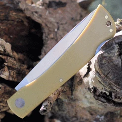 Boker Plus Rangebuster - Yellow Polymer (3.5" High Carbon Satin) 01BO020 -Boker Shop BOP01BO020.2 16011.1628187621