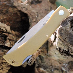 Boker Plus Rangebuster - Yellow Polymer (3.5" High Carbon Satin) 01BO020 -Boker Shop BOP01BO020.3 81583.1628187622