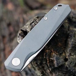 Boker Plus Connector Framelock Gray Ti (3" S35VN Satin) 01BO353 -Boker Shop BOP01BO353.3 61725.1651600306