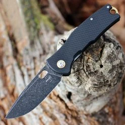 Boker Plus Fieldfolder - Blk G-10 / Brass (3.41" D2 Blk SW) 01BO375