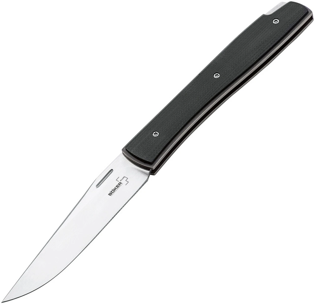 Boker Plus Urban Trapper Backlock 01BO786, 3.46" VG-10 Steel Plain Blade, G-10 Handle 1 Boker Plus Urban Trapper Backlock 01BO786, 3.46" VG-10 Steel Plain Blade, G-10 Handle