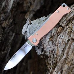 Boker Plus Atlas Slip Joint - Copper (2.6" 12C27 Satin) 01BO852