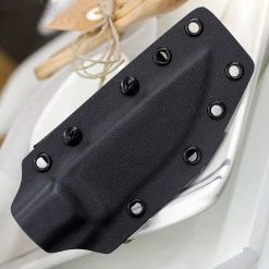 Boker Plus Little Rok - Brown Micarta (4" SK-85 Blk) Blk Kydex 02BO026 -Boker Shop BOP02BO026.2 59545.1646838044