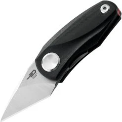 Bestech Tulip Front Flipper - Black G-10 (1.5" 14C28N SW) BG38A