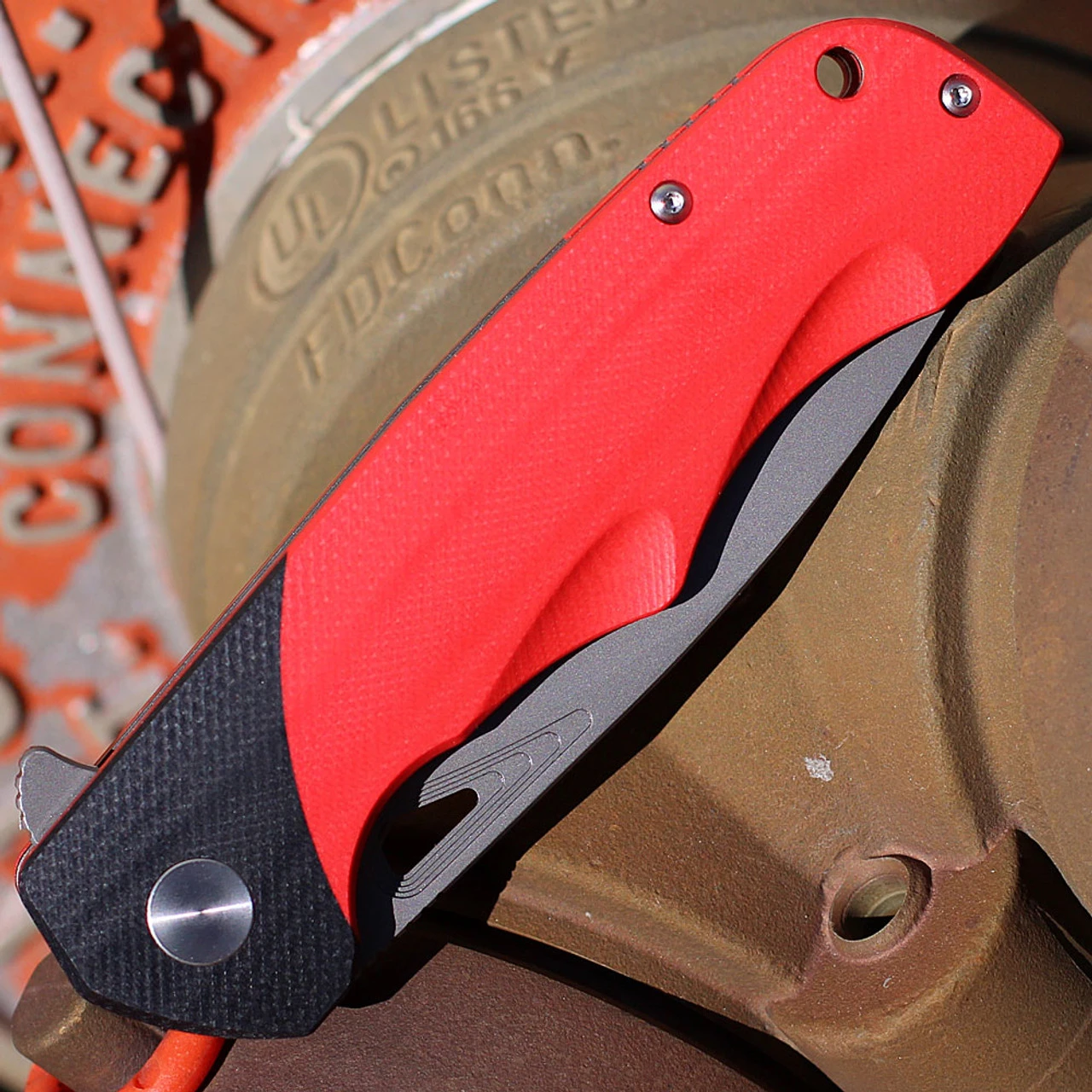 Bestech Airstream - Red / Blk G-10 (3.9" D2 Gray Drop Point) BG47D Bestech Airstream - Red / Blk G-10 (3.9" D2 Gray Drop Point) BG47D -Boker Shop BTKG47D.3 53685.1667501300