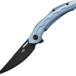 Bestech Marukka - Blue Ti (3.6" M390 Blk SW) BT2002B