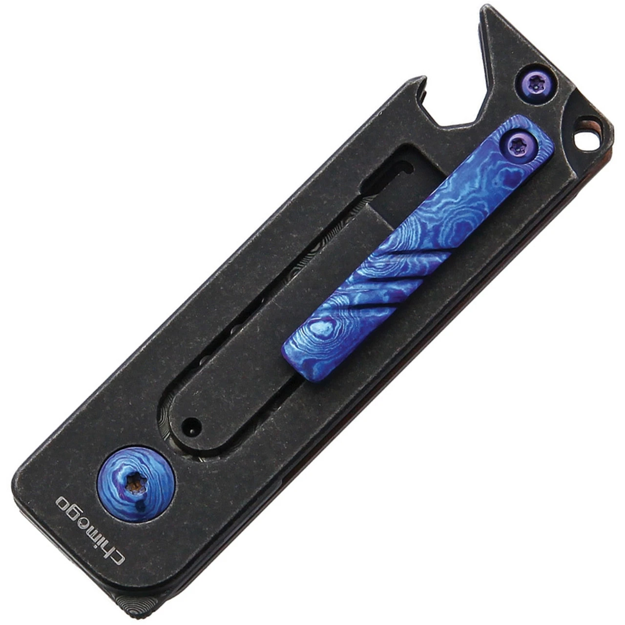 Bestech Ball Lock - Brown Ti (1.75" Damascus) BT2008B 2 Bestech Ball Lock - Brown Ti (1.75" Damascus) BT2008B - Image 2