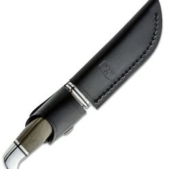 Buck Knives Woodsman Pro Fixed Blade 102GRS1, 4" CPM-S35VN Satin Plain Blade, Green Canvas Micarta Handle -Boker Shop BU102GRS1 2 08182.1619723522