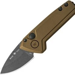 Buck Knives Mini Deploy Auto - Bronze Alum (1.875" 154CM) BU839BRS1
