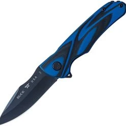 Buck Knives Buck 842 Sprint Ops Pro Flipper - Black/Blue G-10 (3" S30V Blk) 12134