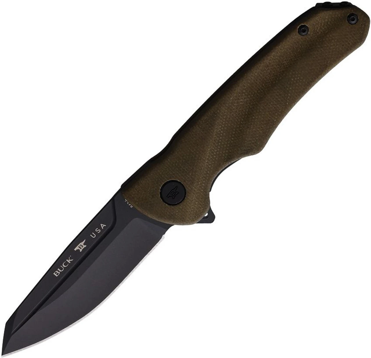 Buck Knives Sprint Ops - Grn Mic (3.13" S45VN) 843GRS 1 Buck Knives Sprint Ops - Grn Mic (3.13" S45VN) 843GRS
