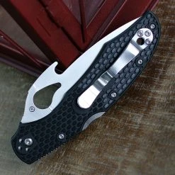 Byrd Knives Byrd Cara Cara 2 Emerson Opener BY03PBK2W, 3.75" 8Cr13MoV Plain Blade, Black FRN Handle -Boker Shop BY03PBK2W.1 12452.1575661077