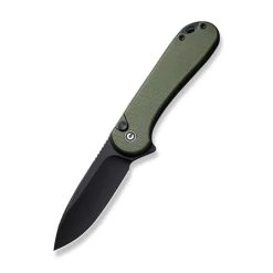CIVIVI Knives Civivi Elementum II- OD Grn G-10 (2.96" Blk SW Nitro-V) C18062P-3