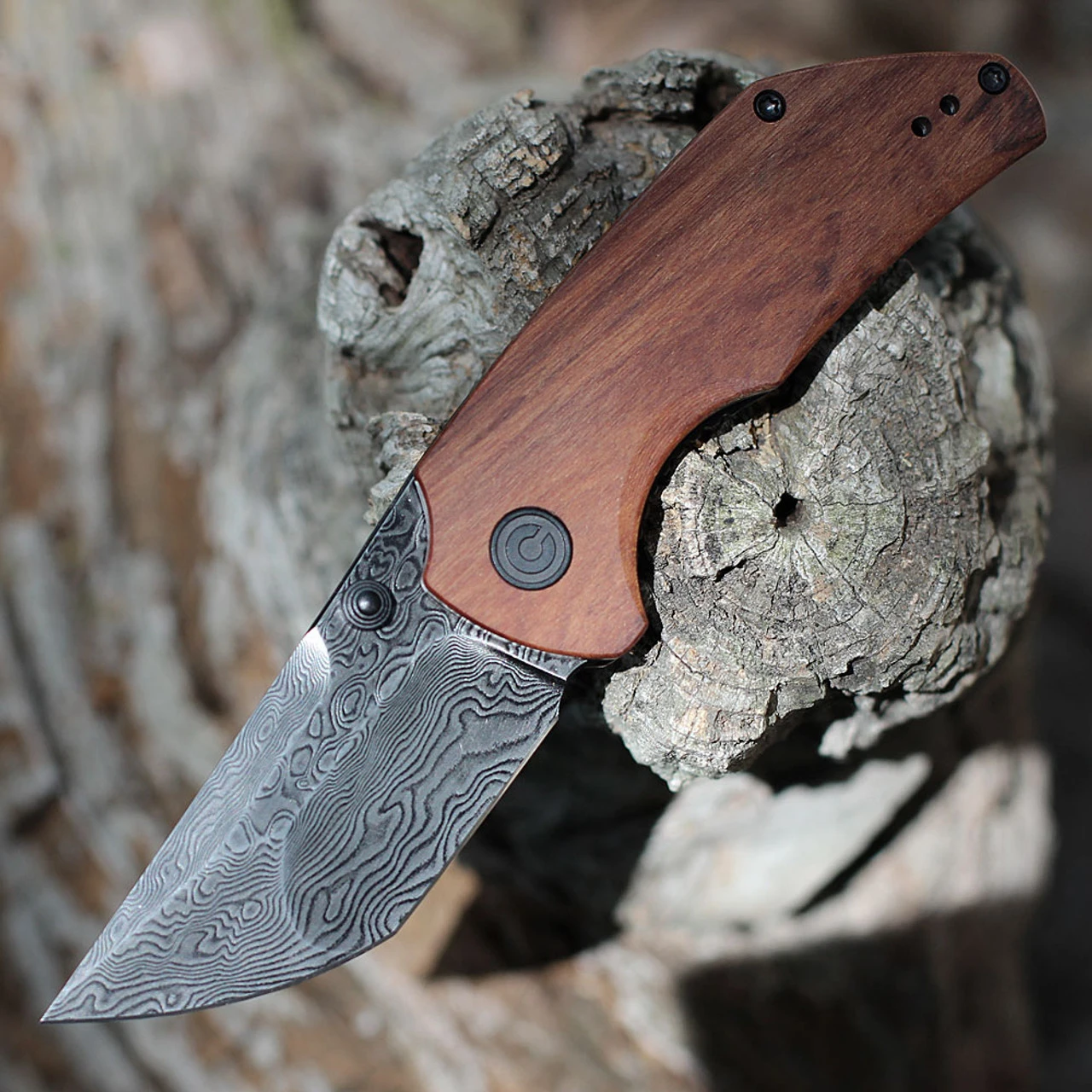 CIVIVI Thug 2-Cuibourtia Wood (2.69" Dam) C20028C-DS1 CIVIVI Knives CIVIVI Thug 2-Cuibourtia Wood (2.69" Dam) C20028C-DS1 -Boker Shop C20028CDS1 14052.1671116733