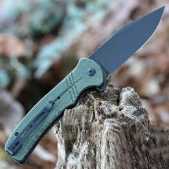 CIVIVI Knives CIVIVI Cogent-Green Micarta (3.47" BW 14C28N) C20038E-4 -Boker Shop C20038E 4.3 81480.1673471894