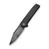 CIVIVI Knives CIVIVI Cachet- Blk SS W/ Grn Mic Inlay (3.48" Blk DAM) C20041B-DS1