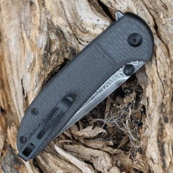 CIVIVI Knives CIVIVI Badlands Vagabond-Blk Twill CF (3.25" Damascus) C2019DS-1 -Boker Shop C2019DS1 2 67983.1674139366