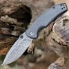 CIVIVI Knives CIVIVI Pintail-Blk G10 W/ CF (2.98" Damascus) C2020DS-1