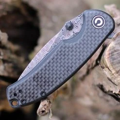 CIVIVI Knives CIVIVI Pintail-Blk G10 W/ CF (2.98" Damascus) C2020DS-1 -Boker Shop C2020DS1.3 76174.1674148078