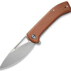 CIVIVI Knives CIVIVI Riffle-Brown Micarta (3.46" SW 14C28N) C2024A