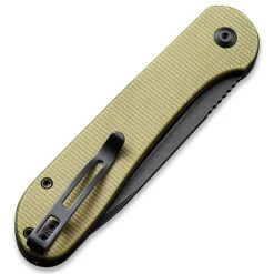 CIVIVI Knives CIVIVI Button Lock Elementum-Olive Micarta (3.47" BW 14C28N) C2103B -Boker Shop C2103B Button Lock Elementum 6 20174.1674067851