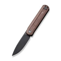 CIVIVI Knives Civivi Foldis- Brn Micarta (2.67" Blk SW Nitro-V) C21044-2
