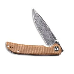 CIVIVI Knives CIVIVI Imperium-Brown Micarta (3.47" Damascus) C2107DS-1 -Boker Shop C2107DS 1 Imperium 4 01732.1667579210