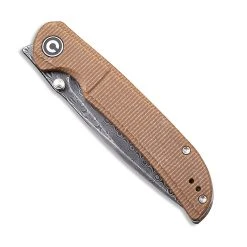 CIVIVI Knives CIVIVI Imperium-Brown Micarta (3.47" Damascus) C2107DS-1 -Boker Shop C2107DS 1 Imperium 5 05162.1667579210