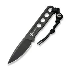 CIVIVI Knives Civivi Circulus Fixed Blade - Blk 10Cr15CoMov (1.96" Blk 10Cr15CoMov) C22012-1