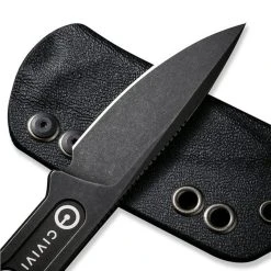 CIVIVI Knives Civivi Circulus Fixed Blade - Blk 10Cr15CoMov (1.96" Blk 10Cr15CoMov) C22012-1 -Boker Shop C22012 1 Circulus 4 500x 10116.1675285134