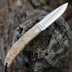 Castillo Knives Castillo Listo - Curly Birch (2.5" 14C28N) C4CUB -Boker Shop C4CUB 65653.1675711121
