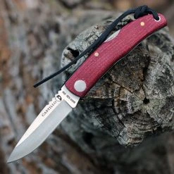 Castillo Knives Castillo Listo - Chili Red Mic (2.5" 14C28N) C4SRM