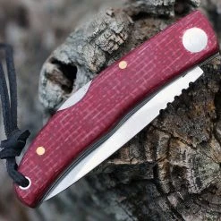 Castillo Knives Castillo Listo - Chili Red Mic (2.5" 14C28N) C4SRM -Boker Shop C4SRM.3 99278.1675711229