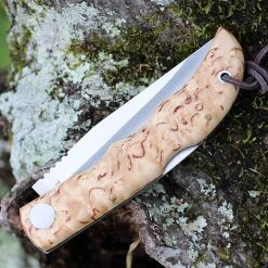 Castillo Knives Castillo Tagus - Curly Birch Wood (3.6" 14C28N Satin) C5CUB -Boker Shop C5CUB.3 56059.1639077679