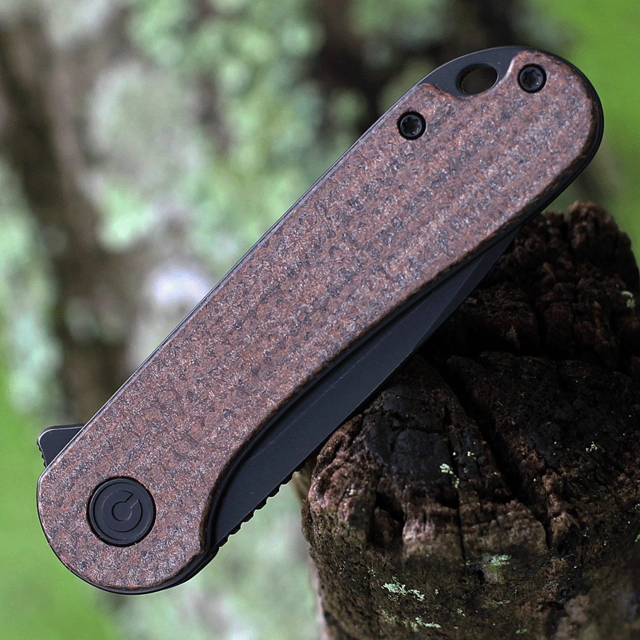 CIVIVI Elementum-Dark Brown Matrix Micarta (2.96" BW D2) C907T-C CIVIVI Knives CIVIVI Elementum-Dark Brown Matrix Micarta (2.96" BW D2) C907T-C -Boker Shop C907 C.3 98559.1673967722