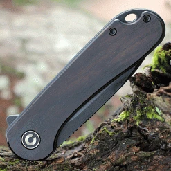 CIVIVI Knives CIVIVI Elementum-Blk Ebony Wood (2.96" BW D2) - C907W -Boker Shop C907W.5 59581.1673967251