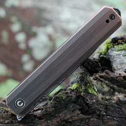 CIVIVI Knives CIVIVI Exarch-Copper (3.22" Damascus) - C2003DS-2 -Boker Shop C907X.3 73263.1673904953