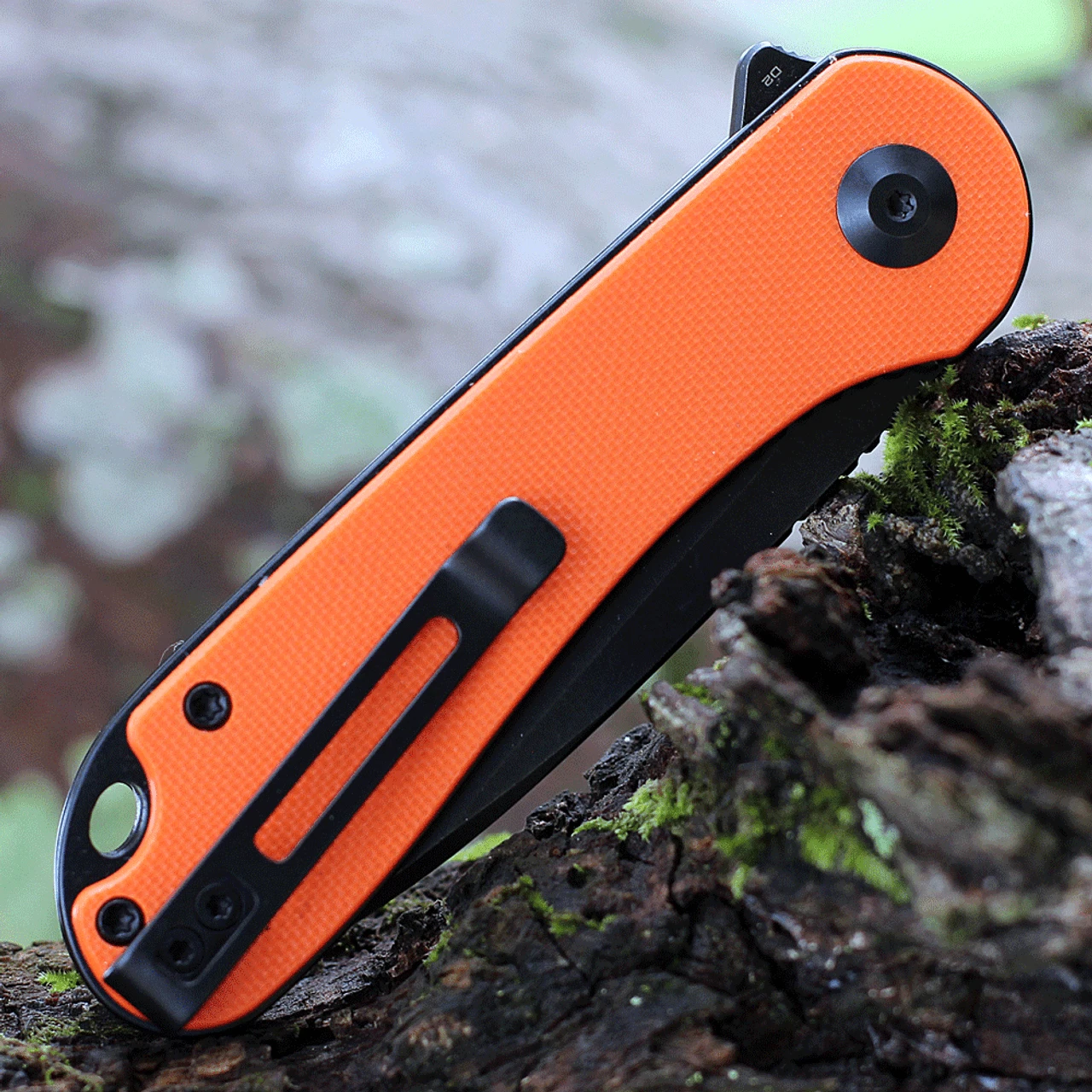 CIVIVI Knives CIVIVI Elementum-Orange G10 (2.96" BW D2) C907Y 4 CIVIVI Knives CIVIVI Elementum-Orange G10 (2.96" BW D2) C907Y - Image 4