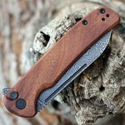 CIVIVI Knives CIVIVI Chevalier-Cuibourtia Wood (3.46" Damascus) C20022-DS1 -Boker Shop CIVC20022 DS1.2 33210.1671143142