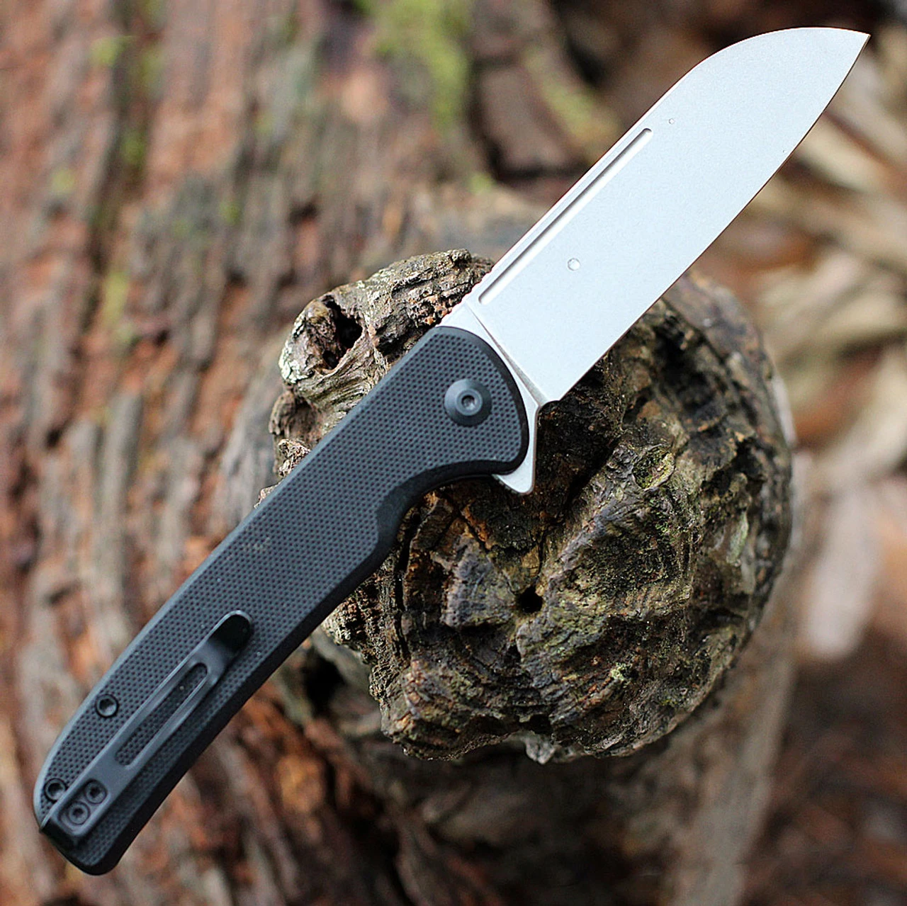 CIVIVI Knives CIVIVI Chevalier-Black G10 (3.46" SW 14C28N) C20022-1 2 CIVIVI Knives CIVIVI Chevalier-Black G10 (3.46" SW 14C28N) C20022-1 - Image 2