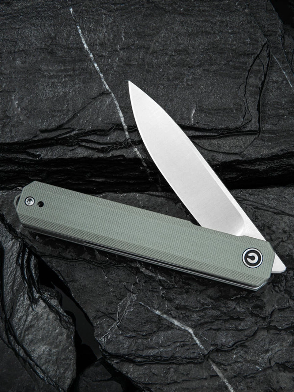 CIVIVI Knives CIVIVI Exarch-Gray G10 (3.22" Satin D2) C2003A 3 CIVIVI Knives CIVIVI Exarch-Gray G10 (3.22" Satin D2) C2003A - Image 3