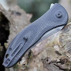 CIVIVI Knives CIVIVI Synergy3-Blk G-10/CF (3.24" Damascus) C20075B-DS1 -Boker Shop CIVC20075BDS1.2 55063.1673459656